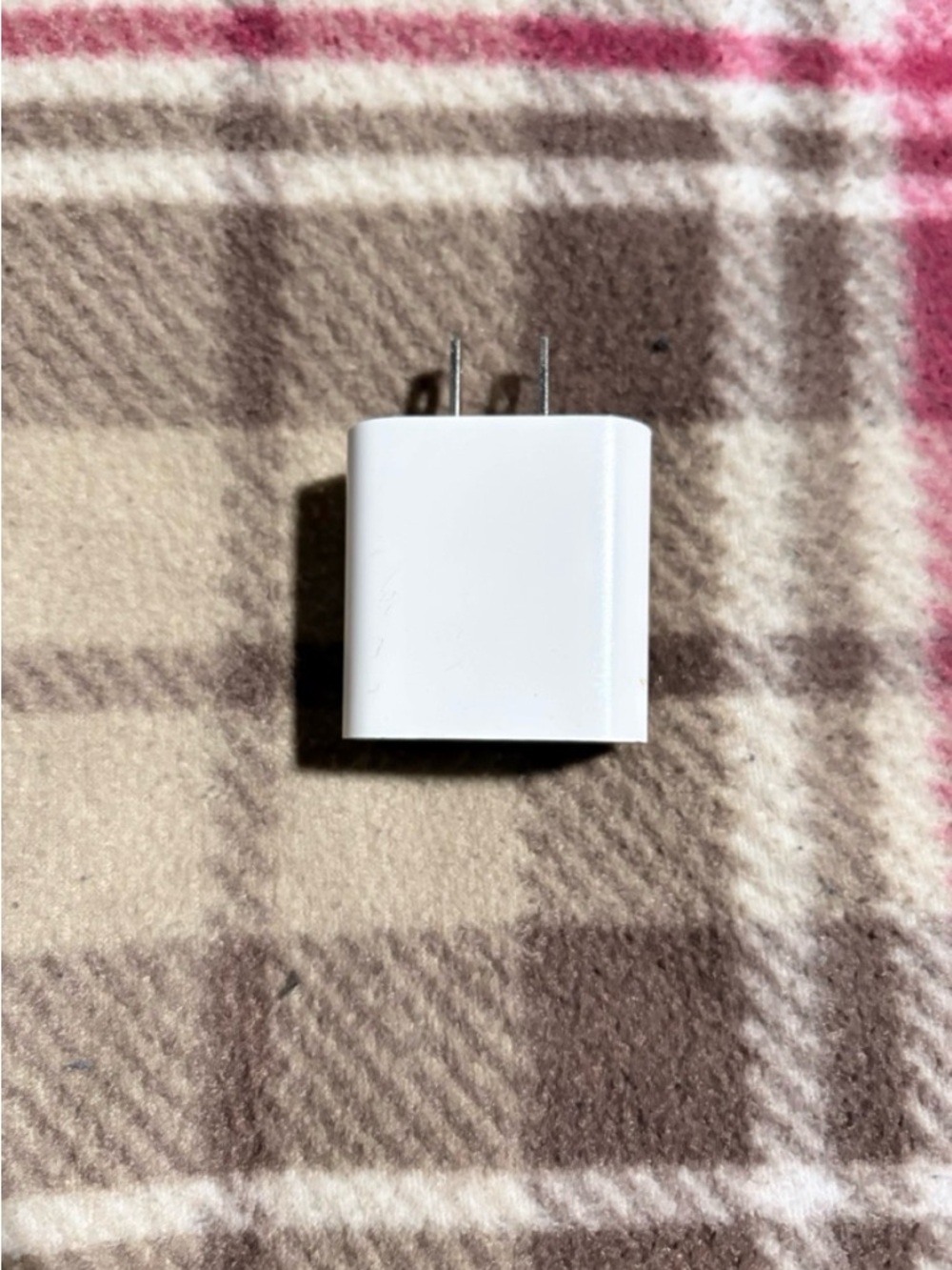 White USB-C Wall Charger Adapter